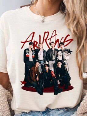 BTS Arirang T-Shirt, BTS Tour 2026 Unisex  Shirt